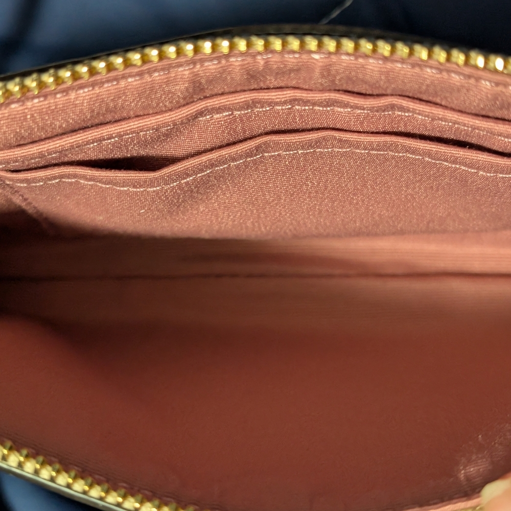 Coach Corner Zip Wristlet Khaki Multi (NWT) - Picture 8 of 10